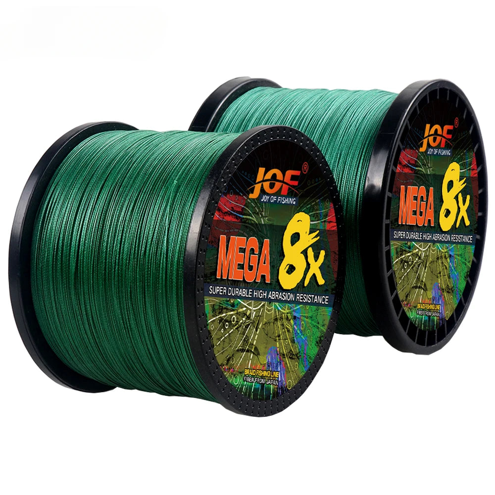 Braided Fishing Line 8 Strands Multifilament Fly Strong Cord for Sea Bass Carp Accessories