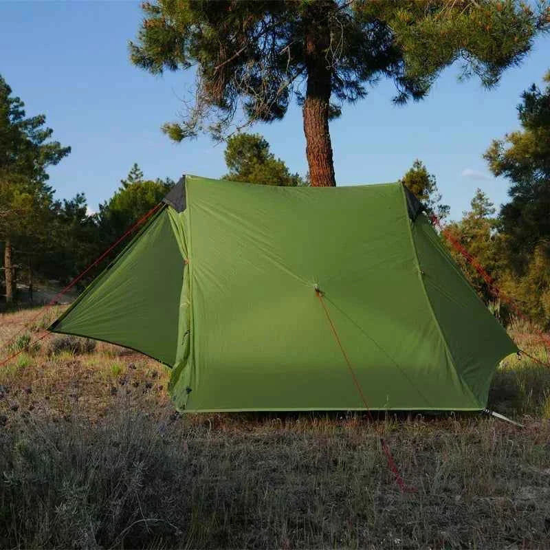 Ultralight 2-Person Backpacking Tent – Double-Wall | 3 & 4 Season | 5000mm | YKK | 43oz Trail Weight