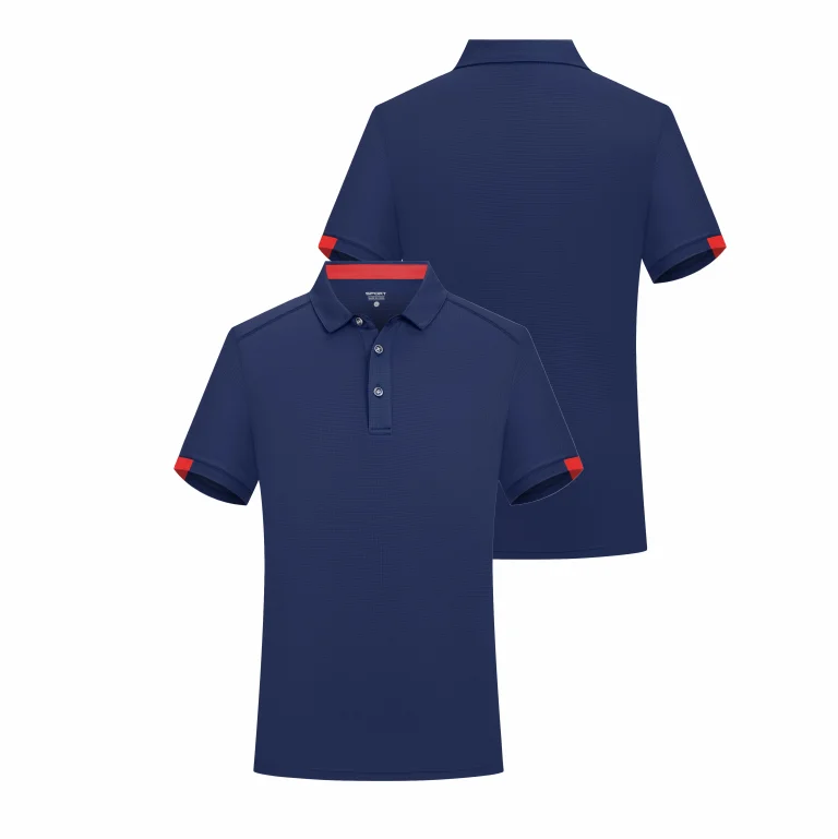 ZXL Quick-drying Sports Polo Shirt Custom Logo Company Brand Design Print Embroidery Breathable Lapel Short Sleeve Polo Shirts
