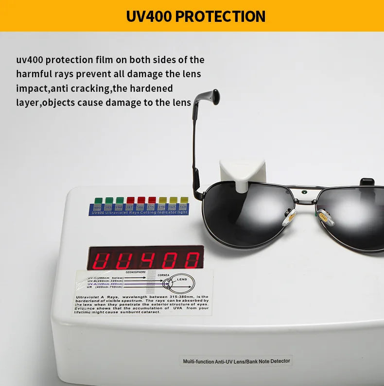 Audi Polarized UV400 Driving Sunglasses for Men/Women Square Frame Glasses Wholesale Gift for Auto Enthusiasts