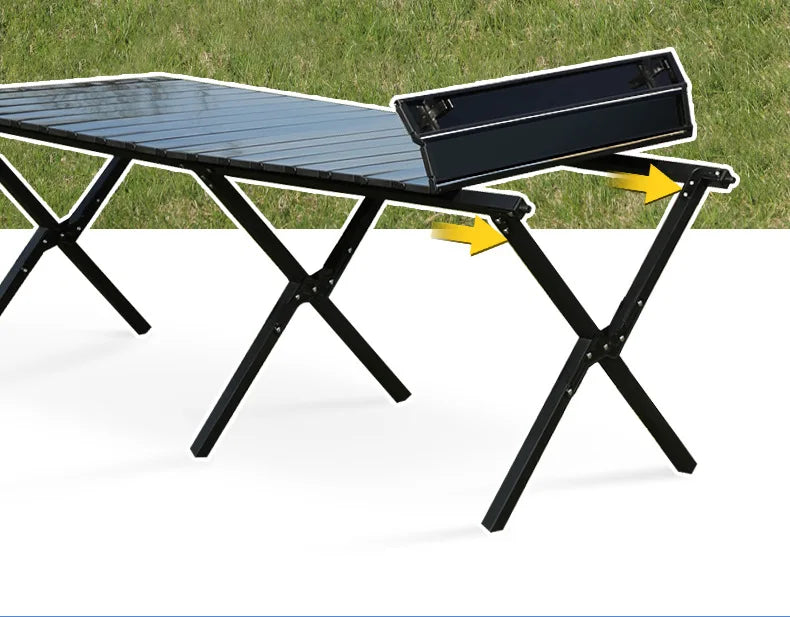 Parasol Tables Camping Cabinet Pliante Tourist Folding Table Outdoor Coffee Portable Folding table