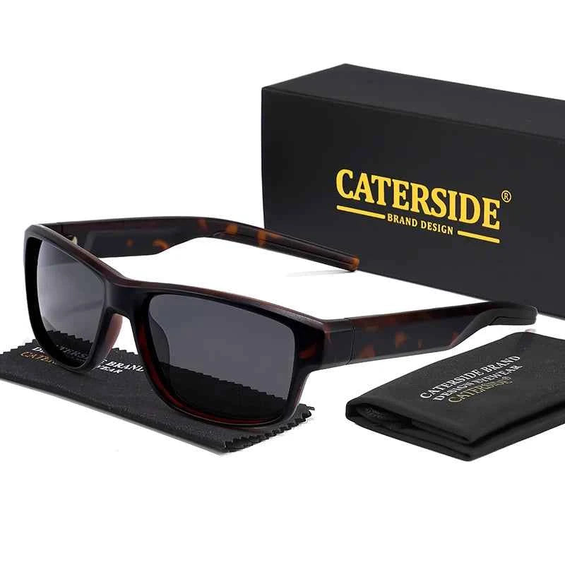 CATERSIDE New Polarized Sunglasses Men Outdoor Sports Small Frame Sun Glasses Fishing Cycling Fashion Eyewear Lunette De Soleil