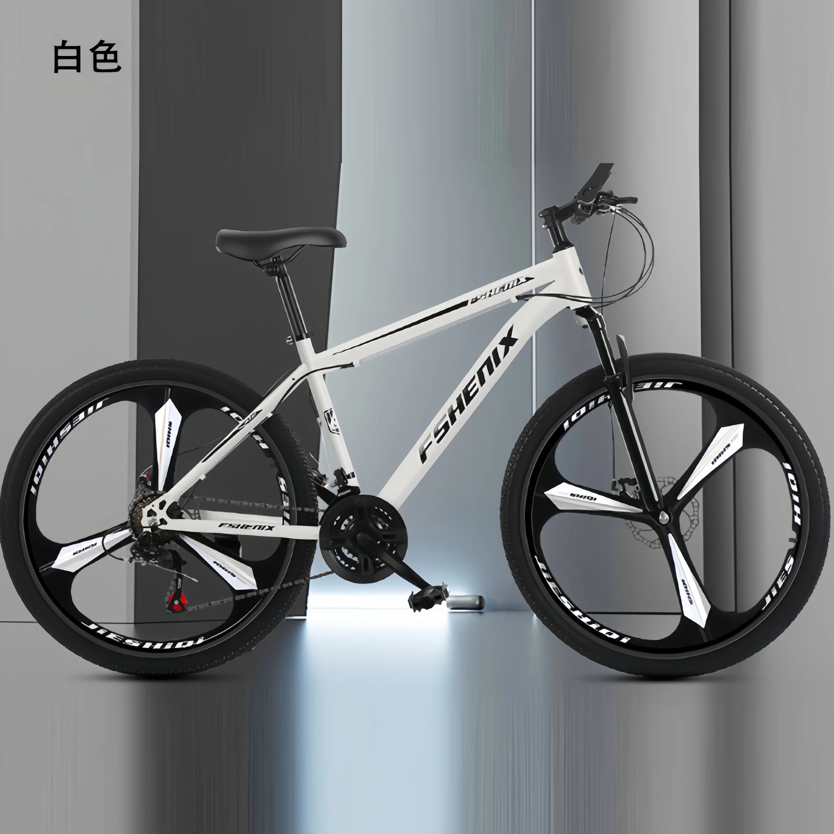 Adult wholesale mountain bikes, 24-inch and 26-inch, shock-absorbing, 21-speed off-road bikes, and college student bicycles