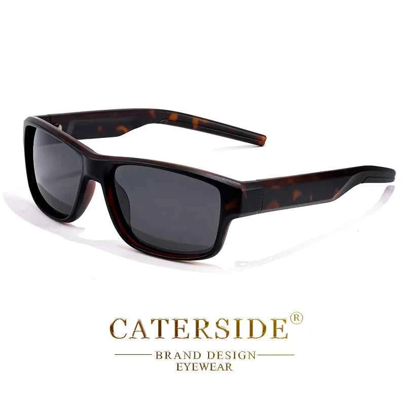 CATERSIDE New Polarized Sunglasses Men Outdoor Sports Small Frame Sun Glasses Fishing Cycling Fashion Eyewear Lunette De Soleil
