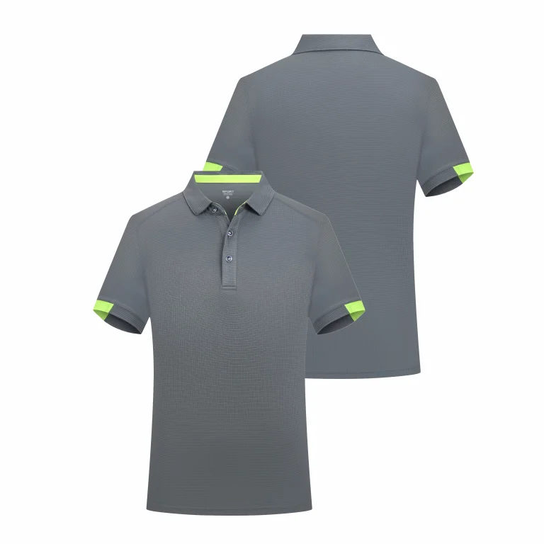 ZXL Quick-drying Sports Polo Shirt Custom Logo Company Brand Design Print Embroidery Breathable Lapel Short Sleeve Polo Shirts