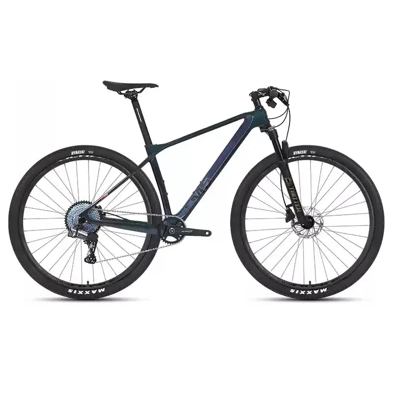Twitter New M5 Wireless Carbon MTB Bicycle 29 Wheeltop EDS OX 13S Electronic Shifter Inner Cables Mountain Bikes For Adults