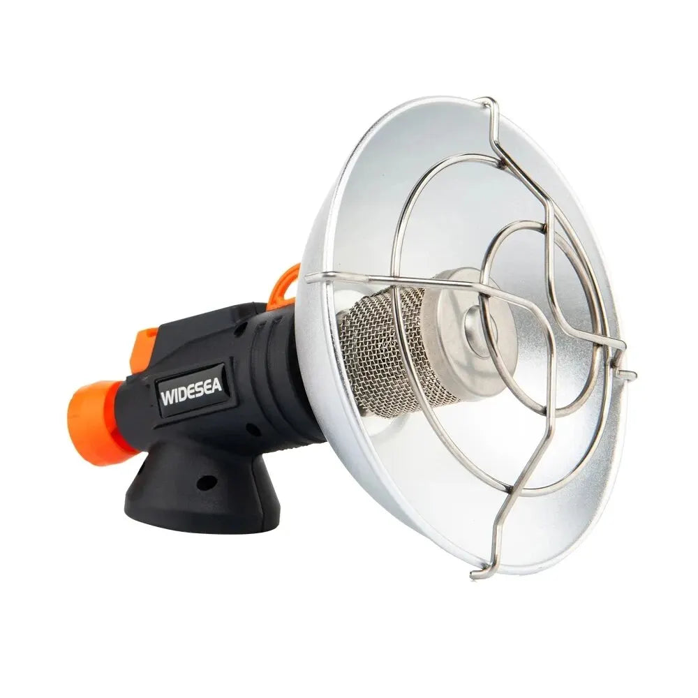 Camping Heater Portable Stainless Steel Fireplace for Winter Outdoor Stove Gas Burner Heating Survival Equipment