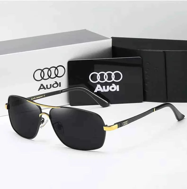 Audi 편광선글라스 UV400 Polarized Sunglasses for Men Women Motorcycle Glasses Anti-Glare Outdoor Adventure Shades 5012