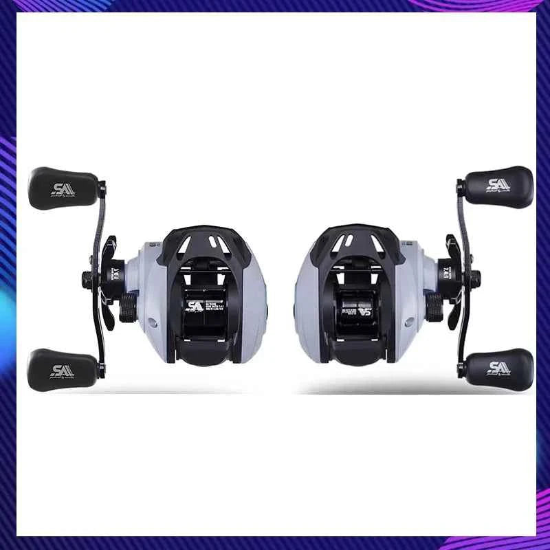 Fishing Reel YL300 Baitcasting Fishing Reel 6+1BB 7.4:1 10KG Drag Force Short-Shaft All-Purpose Spool For Snakehead Fishing