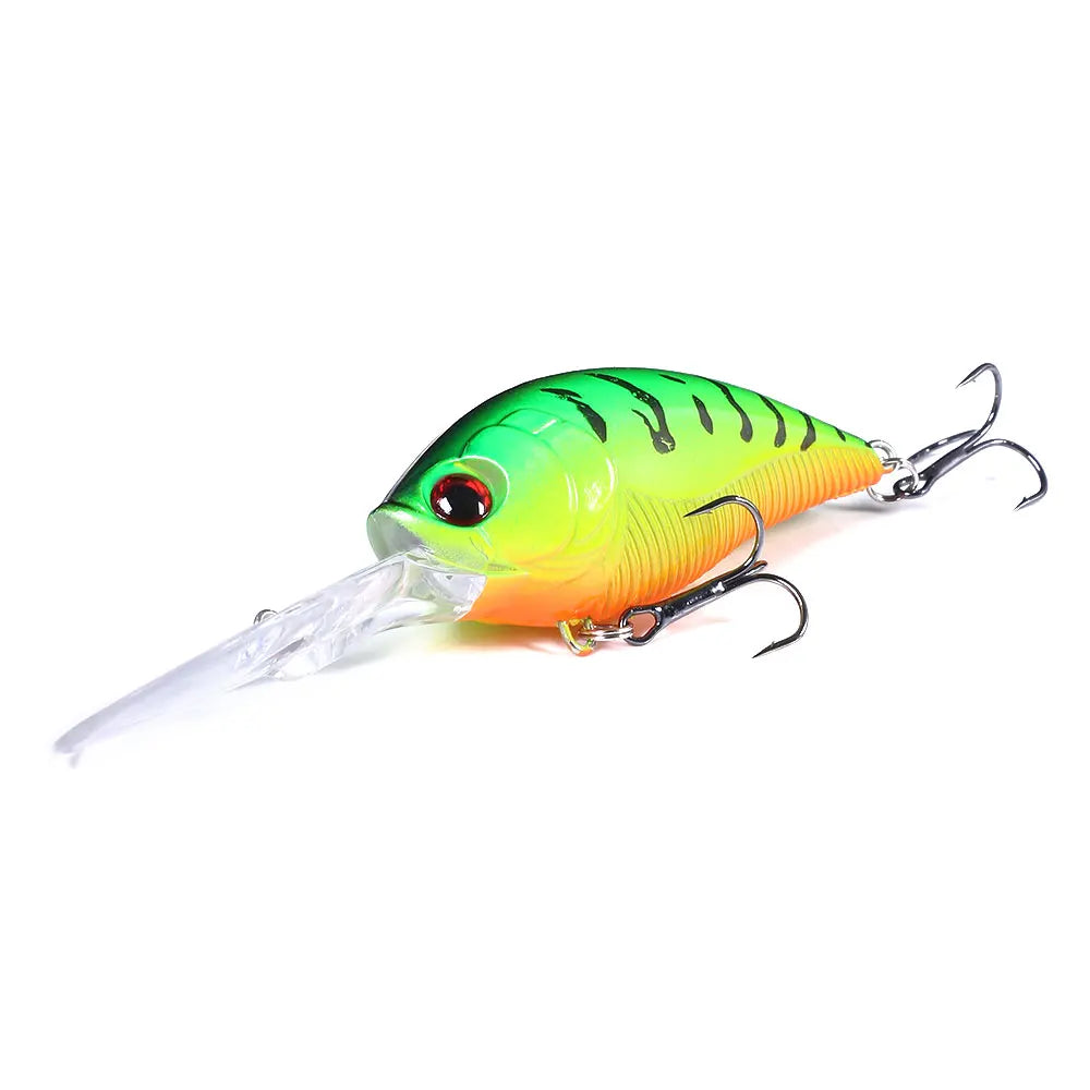 125mm 20.5g Crankbait Fishing Lure – Hard Bait Wobbler for Pike, Carp & Bass