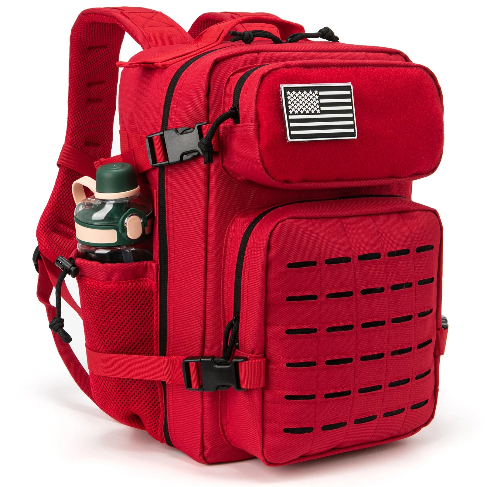 Tactical Backpacks for Men Survival Laser Cut Hunting with Dual Cup Holders