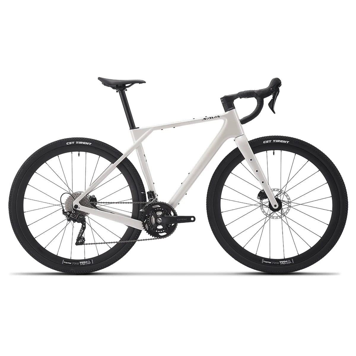 SAVA New R21 Gelaro S6/S4 Gravel Bike, All-Terrain Off-Road Bike, SAVA New R21 and GRX 12/GRX 20Speed Gearset Bicycle