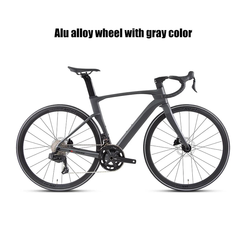 Twitter Full Carbon Road Bike Wireless Electronic Shifting WheelTop EDS TX 2X12 Speed Hydraulic Disc Brake Adult Men&