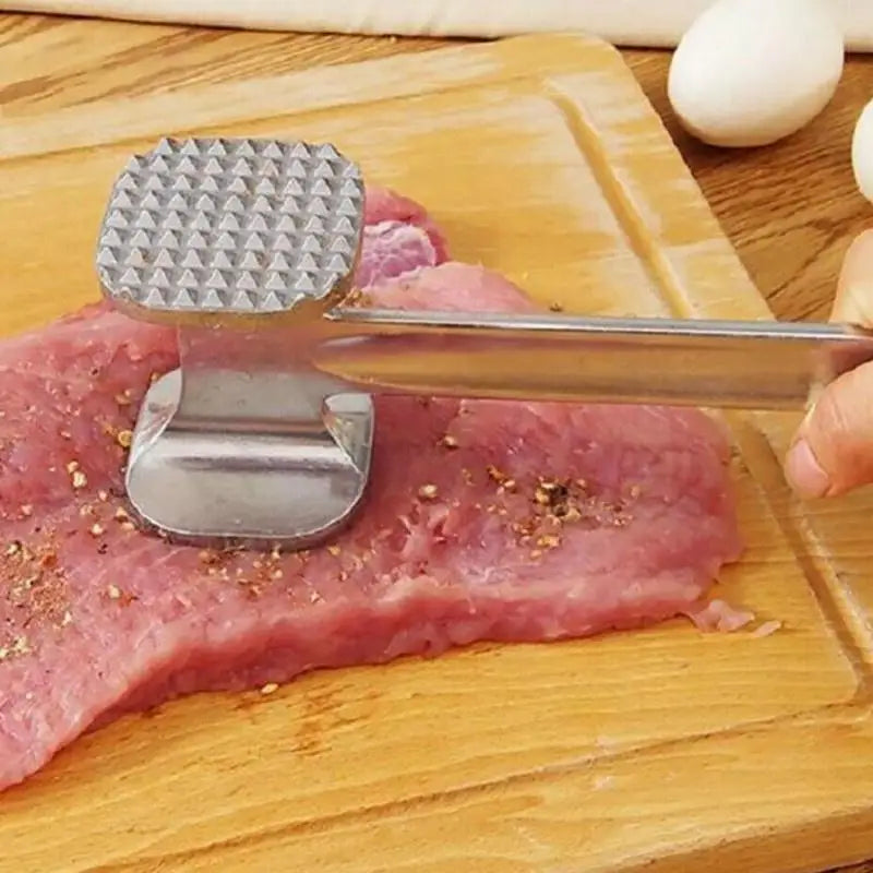 1PC Zinc Alloy Meat Tenderizer Hammer Mallet Tool for Pounding Beef Steak Chicken Pork Meat Hammer Kitchen Tool