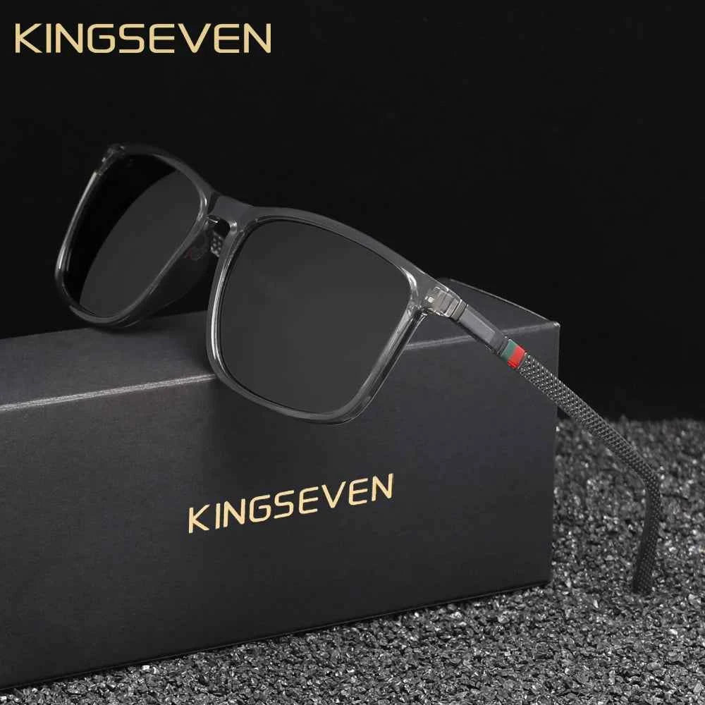 KINGSEVEN 7365 Polarized Sunglasses – TR-90, UV400, Rectangle, Unisex