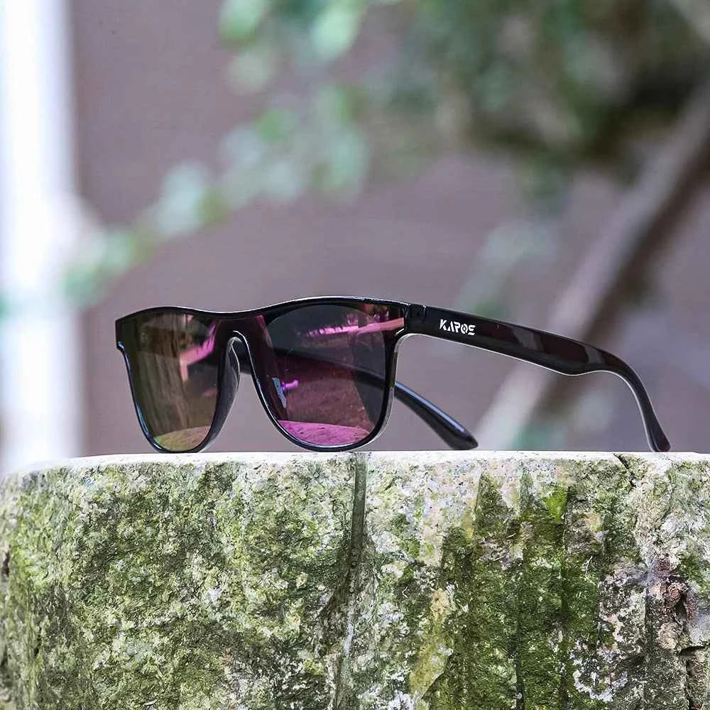 KAROS YZ2016 Polarized Rectangle Sunglasses – Oversized UV400, Unisex