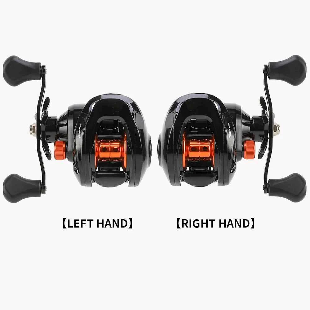 Baitcasting Reel 6.3:1 8KG Max Drag Fishing Reel for Bass in Ocean Environment Casting Reel Spinning Reel Fishing Accessories