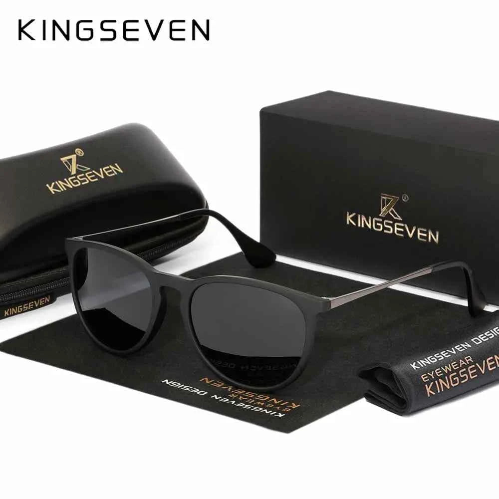 KINGSEVEN S28 Cat Eye Sunglasses – Plastic Frame, UV400, Women