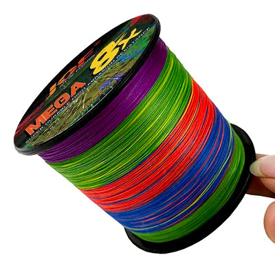 Braided Fishing Line 8 Strands Multifilament Fly Strong Cord for Sea Bass Carp Accessories