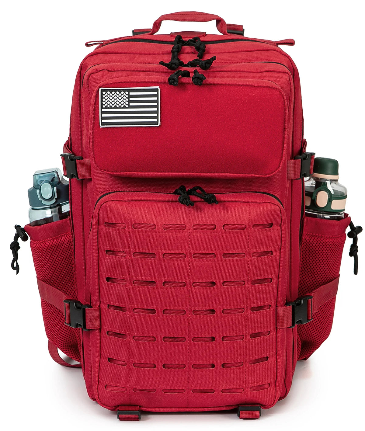 45L Tactical Backpack with Double Cup Holder – Hunting, Hiking & Camping Gear Pack (7 Colors)
