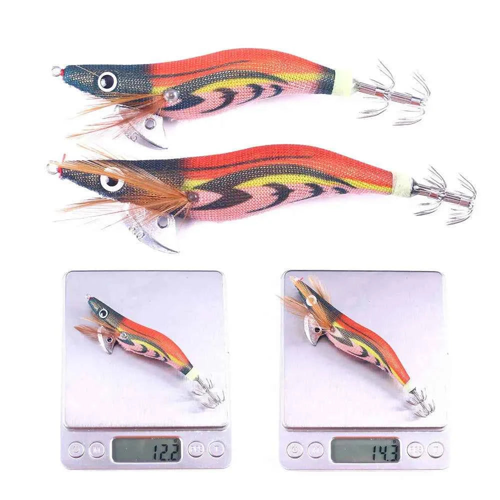 Luminous Squid Jig – Glow-in-the-Dark Sea Fishing Lure for Squid, Cuttlefish & Shrimp