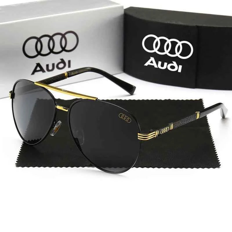 Audi 편광선글라스 UV400 Polarized Sunglasses for Men Women Motorcycle Glasses Anti-Glare Outdoor Adventure Shades 5012