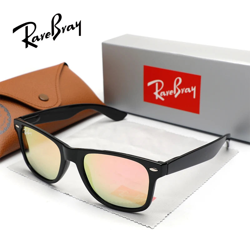 Classic Rectangle Polarized Sunglasses – Men’s Polycarbonate Frame UV400 Driving & Casual Shades