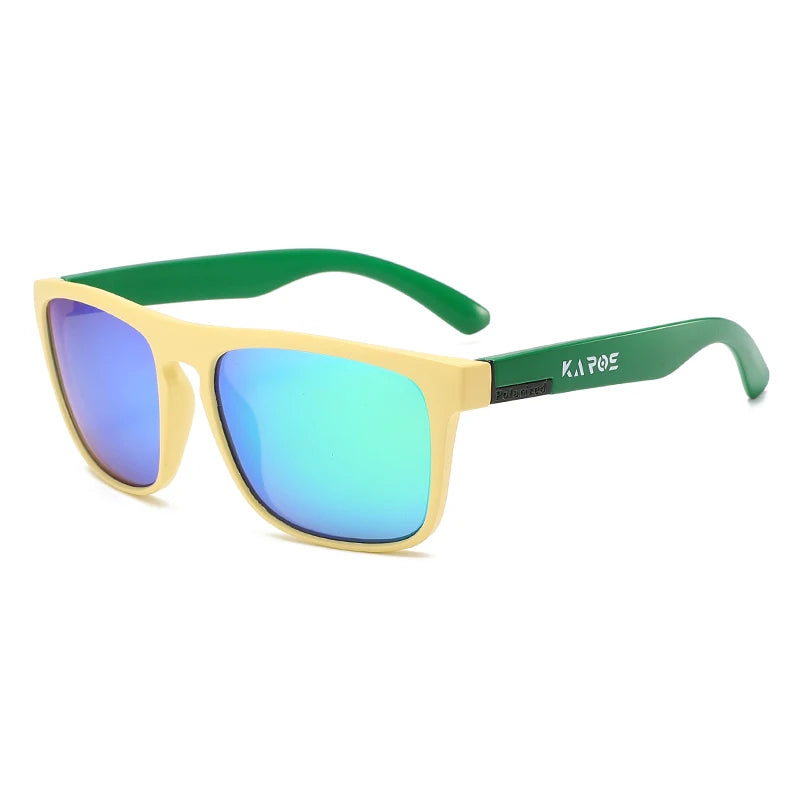 KAROS YZ2042 Oversized Sport Sunglasses – TAC Polarized Mirror, Anti-Reflective, UV400, Unisex