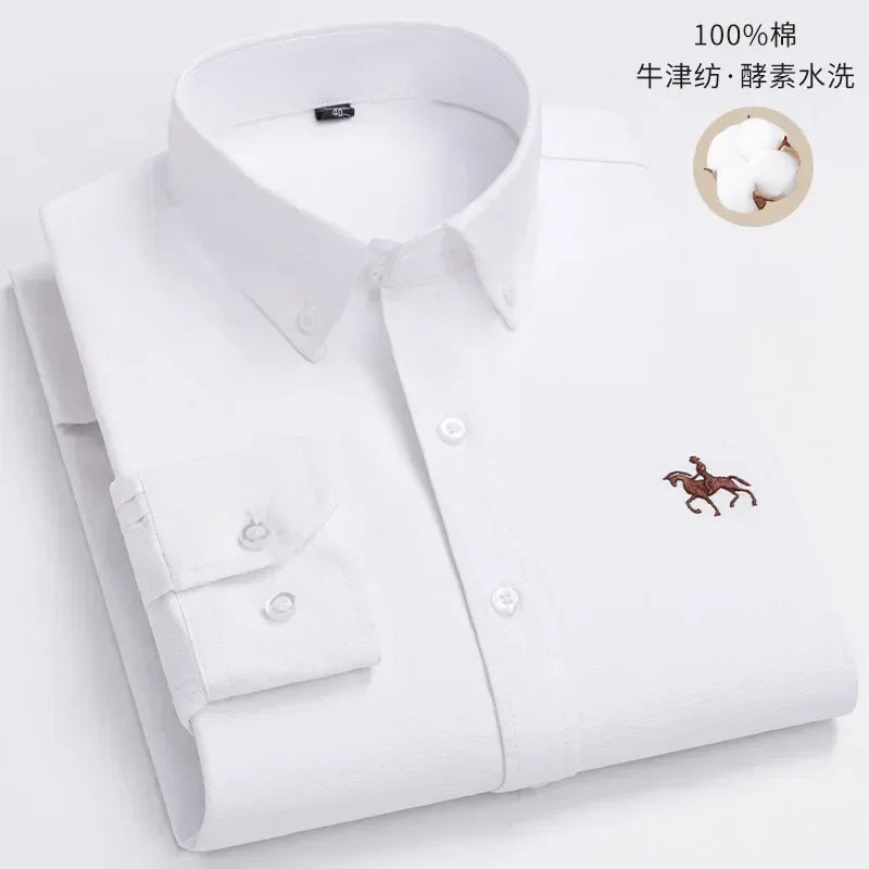 S~7XL 100% Pure Cotton Men&