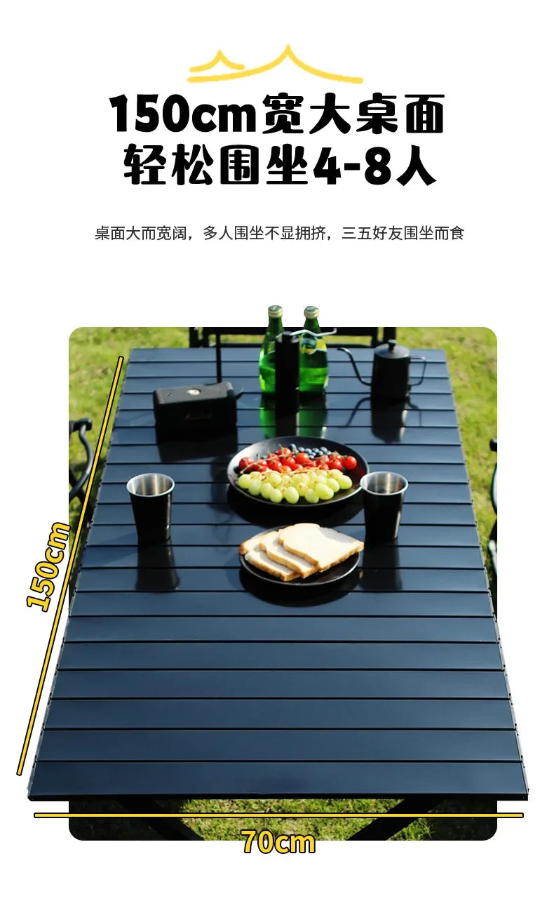 Parasol Tables Camping Cabinet Pliante Tourist Folding Table Outdoor Coffee Portable Folding table