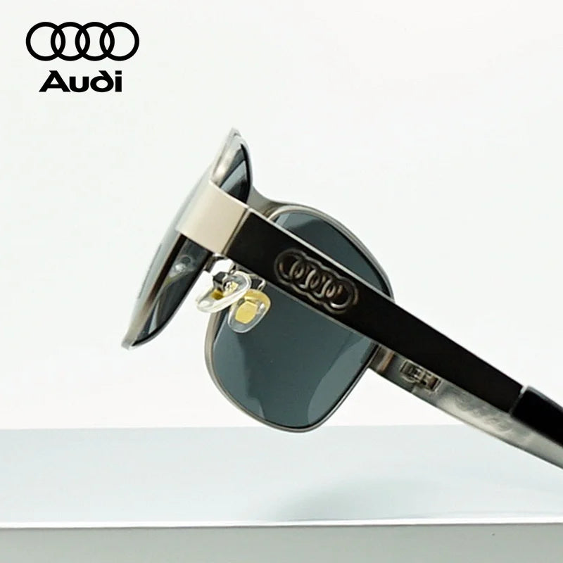 Audi Polarized Sunglasses – Unisex UV400 Anti-Reflective Alloy Frame Driving Glasses