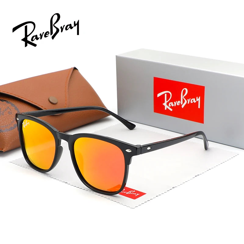 Cat Eye Polarized Sunglasses – Unisex Rainbow Mirror Lens UV400 Shades for Fashion & Party Wear