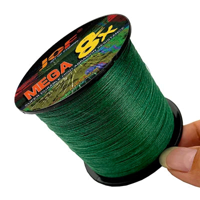 Braided Fishing Line 8 Strands Multifilament Fly Strong Cord for Sea Bass Carp Accessories