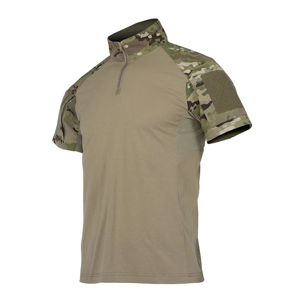 Outdoor Sport Camo Shirts Breathable Hunting Clothes Tops Workout Clothing T Shirt