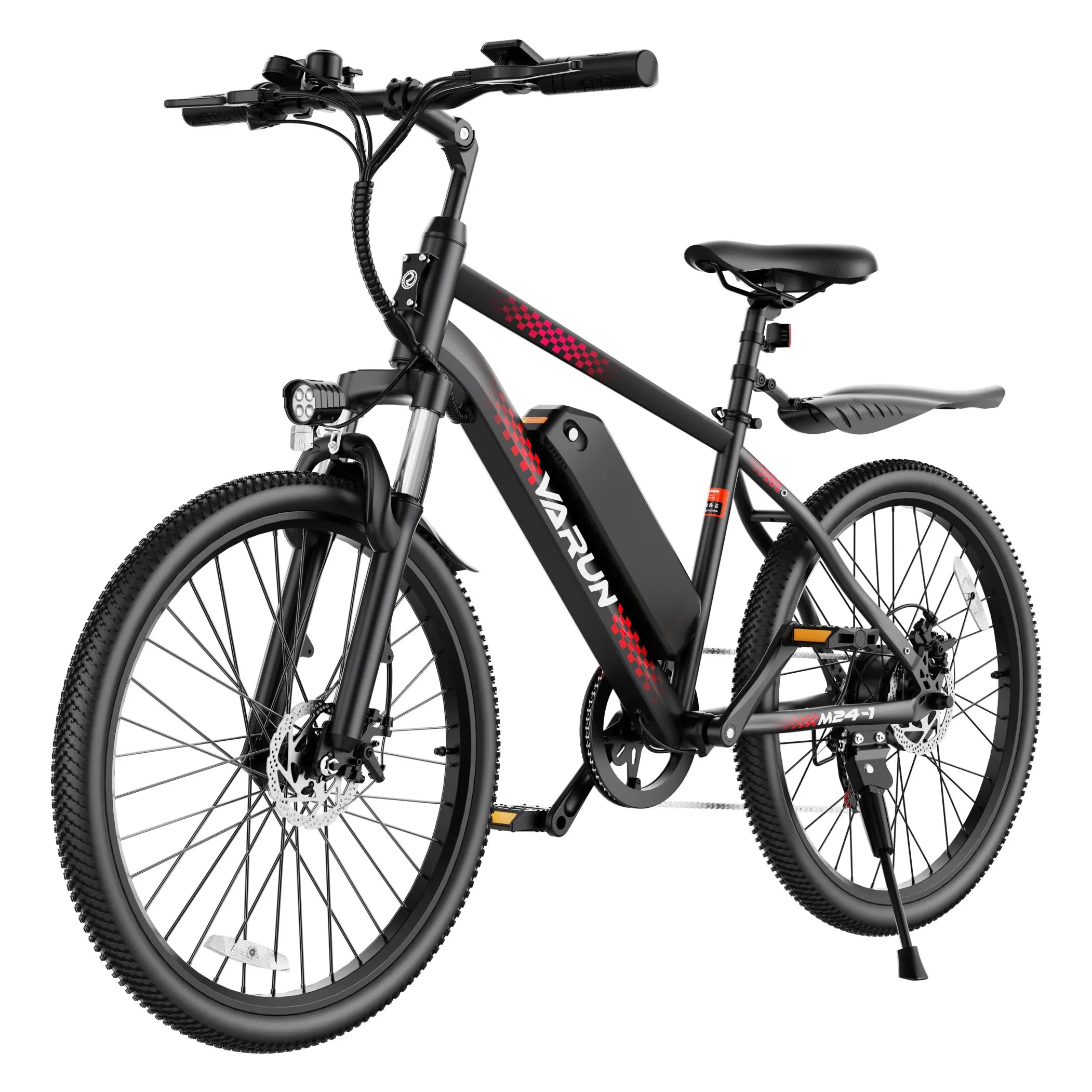 Varun M24-1 Adult Electric Bike, 500W Peak Power Electric Road Bike, 36V 7.8Ah Battery, 24-inch E-Bike, Max Speed 32km/h