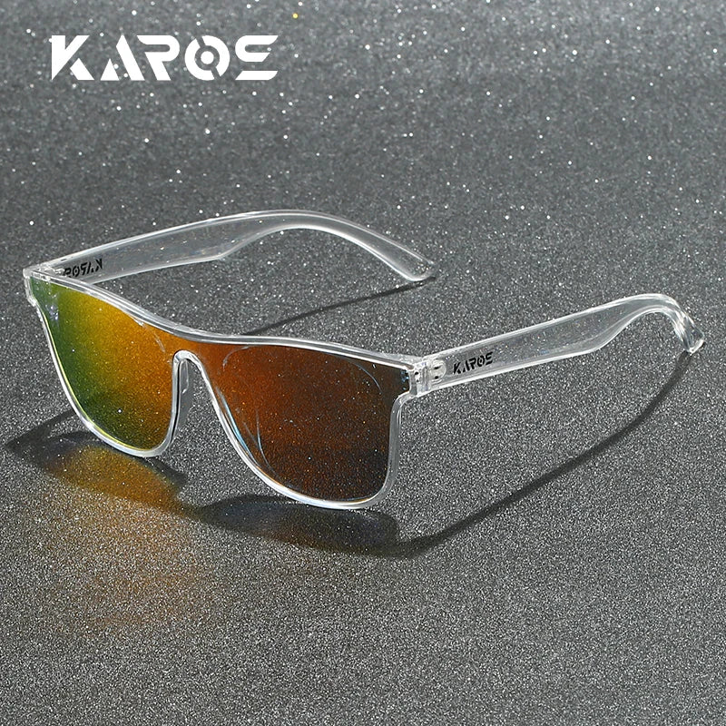KAROS YZ2016 Polarized Rectangle Sunglasses – Oversized UV400, Unisex