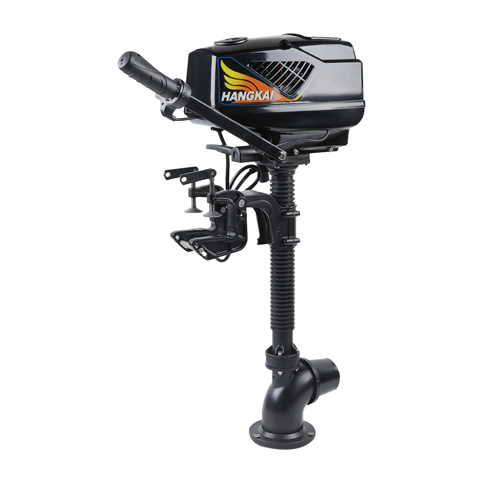 48V 1000W Electric Outboard Motor 1HP Brushless Boat Engine Jet Pump Short Shaft for Inflatable Fishing Boats