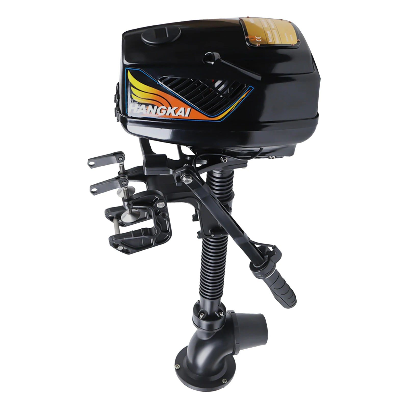 48V 1000W Electric Outboard Motor 1HP Brushless Boat Engine Jet Pump Short Shaft for Inflatable Fishing Boats