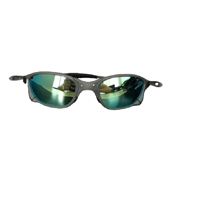 Metal Frame Polarized Sport Sunglasses – UV Protection, Windproof, Unisex