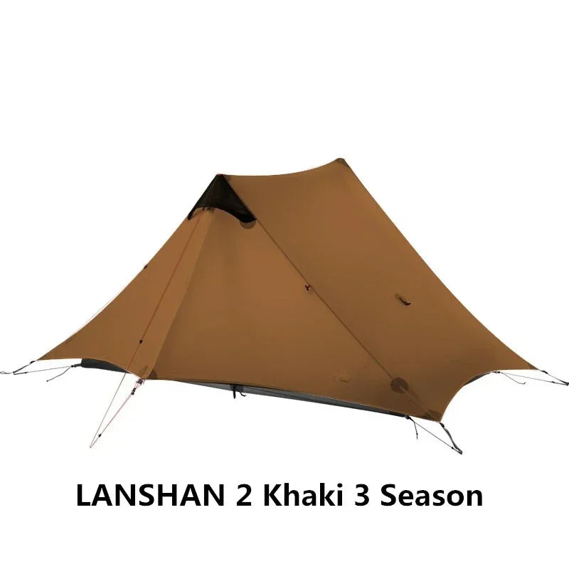 Ultralight 2-Person Backpacking Tent – Double-Wall | 3 & 4 Season | 5000mm | YKK | 43oz Trail Weight