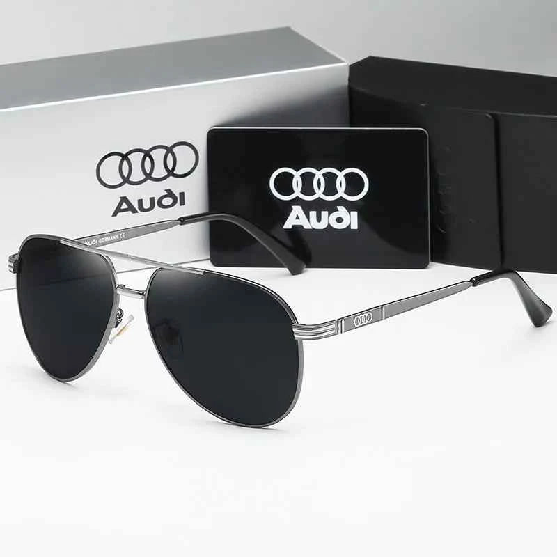 Audi 편광선글라스 UV400 Polarized Sunglasses for Men Women Motorcycle Glasses Anti-Glare Outdoor Adventure Shades 5012