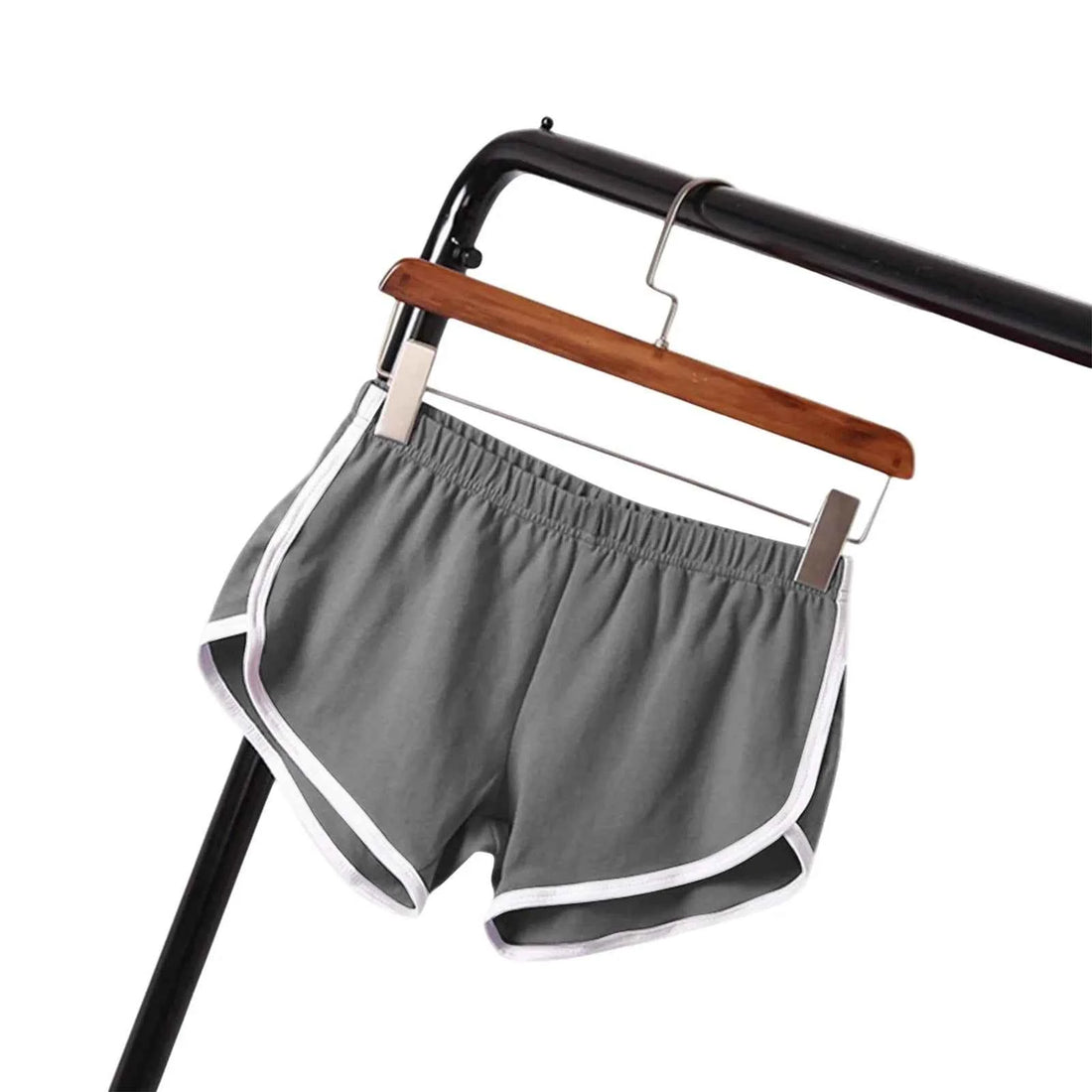 Sports Shorts Women Summer New Candy Color Anti Emptied Skinny Shorts Casual Lady Elastic Waist Beach Short Pants