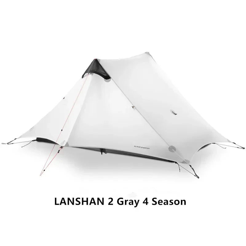 Ultralight 2-Person Backpacking Tent – Double-Wall | 3 & 4 Season | 5000mm | YKK | 43oz Trail Weight