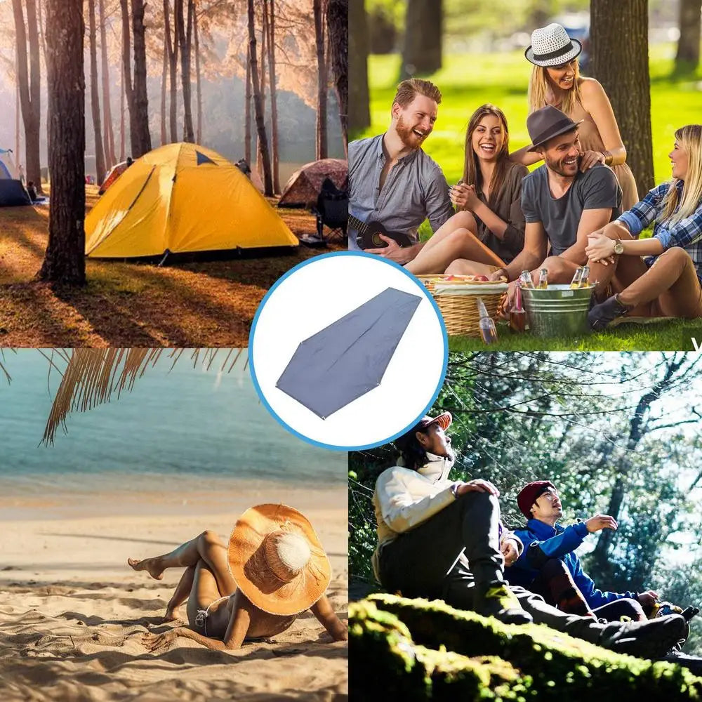 Waterproof Camping Tent Footprint – 210D Oxford Ground Cloth for Backpacking Tents