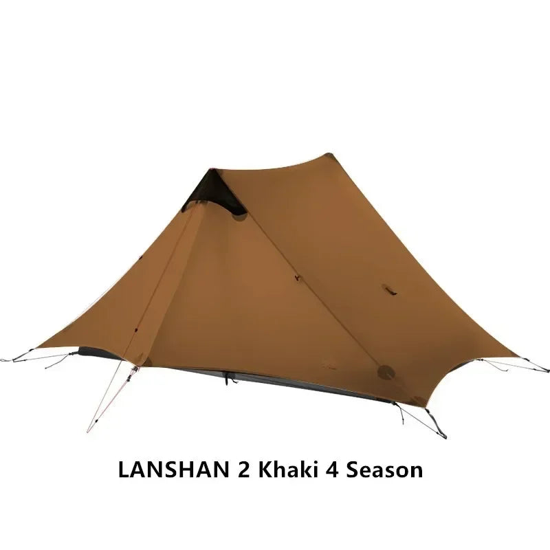 Ultralight 2-Person Backpacking Tent – Double-Wall | 3 & 4 Season | 5000mm | YKK | 43oz Trail Weight