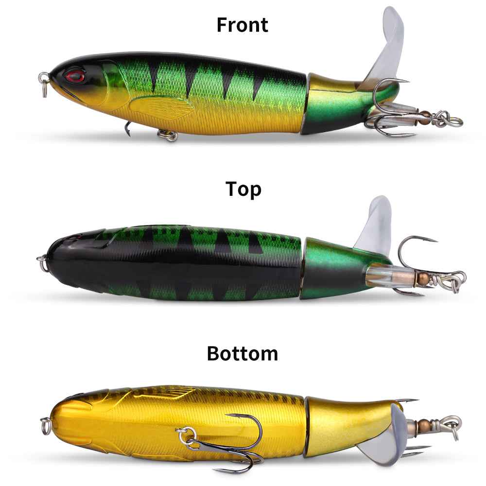 10pcs 1set 13g 10cm Premium Fishing Lure Kit Bass Trout Baits With Propeller Tail Durable Hooks Realistic Action For Freshwater