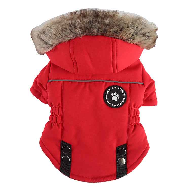 Pet Supplies Chest Back Zipper