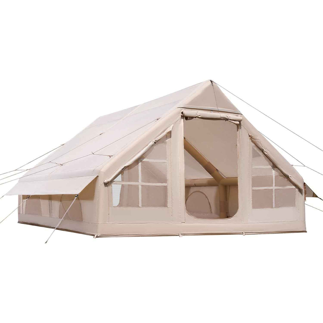 Inflatable Tent For Camping 5-8 Person Glamping Tent With Pump Easy Set Up