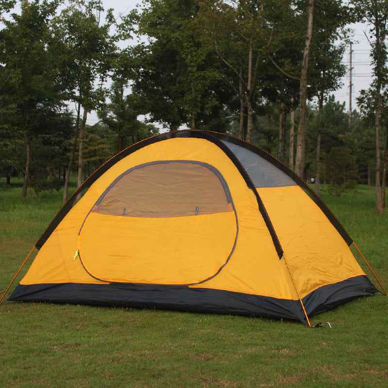 Double-Layer Camping Tent, 140 x 210 x 110 cm, Aluminum Poles