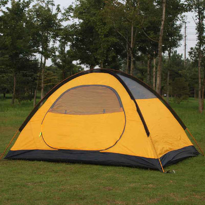 Double-Layer Camping Tent, 140 x 210 x 110 cm, Aluminum Poles